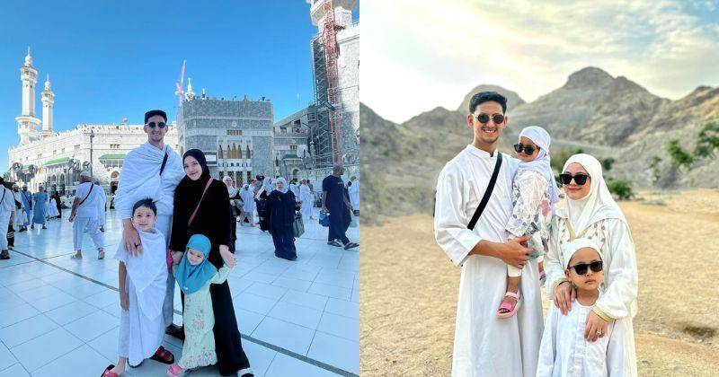 Potret Tasya Kamila saat Ibadah Umroh Bersama Anak-anaknya